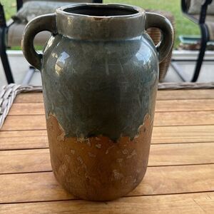 Three Hands Amphora Ceramic Urn/Vase